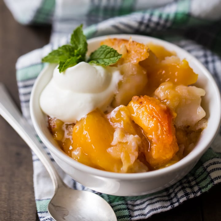 Grandma's Peach Cobbler